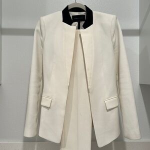 BCBGMaxAzria Ryan Blazer and Pant. Ryan Contrast Collar Tuxedo